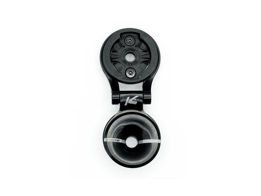 K-Edge Garmin Race Stem Mount w/ Top Cap Adjustable Black