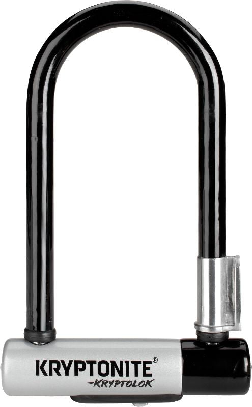 Load image into Gallery viewer, Kryptonite KryptoLok U-Lock - 3.25 x 7" Keyed Black Includes bracket
