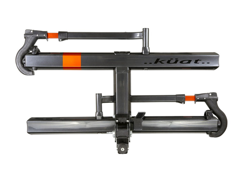 Load image into Gallery viewer, Kuat Sherpa 2.0 Hitch mounted bike Rack 2 bikes 2" Grey
