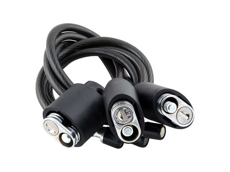 Load image into Gallery viewer, Car Rack Part Kuat Cable Lock w/Lock Hitch Pin Triple Black
