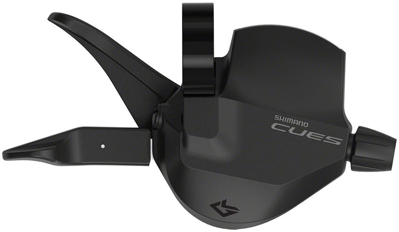 Load image into Gallery viewer, Shimano CUES SL-U4000-9R Shifter - Right 9-Speed Rapidfire Plus Optical Gear Display BLK
