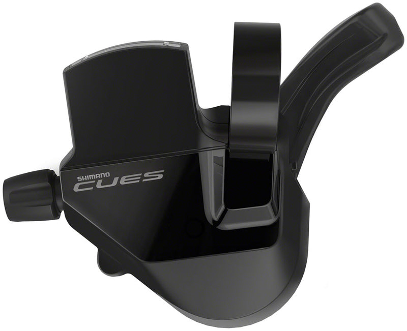 Load image into Gallery viewer, Shimano CUES SL-U6000-L Shifter - Left 2-Speed Rapidfire Plus Mono Optical Gear Display BLK
