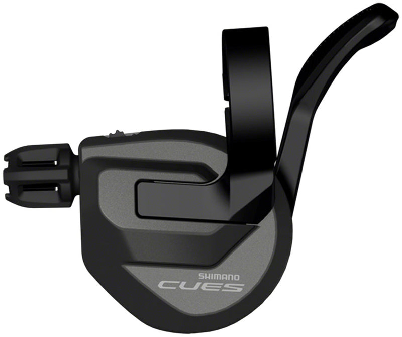 Load image into Gallery viewer, Shimano CUES SL-U8000-L Shifter - Left 2-Speed Rapidfire Plus Mono Black
