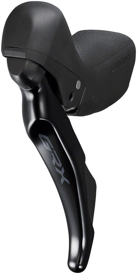Load image into Gallery viewer, Shimano GRX ST-RX400/BR-RX400 Hydraulic Disc Brake Brake/Shift Lever - Left 2x10-Speed Flat Mount Finned Resin Pads BLK
