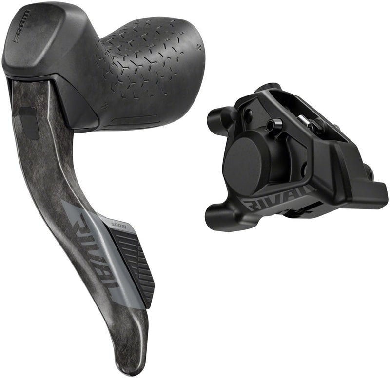 Load image into Gallery viewer, SRAM Rival eTap AXS HRD Shift/Brake Lever Hydraulic Disc Caliper - Left/Front Flat Mount 20mm Offset 950mm Hose BLK E1
