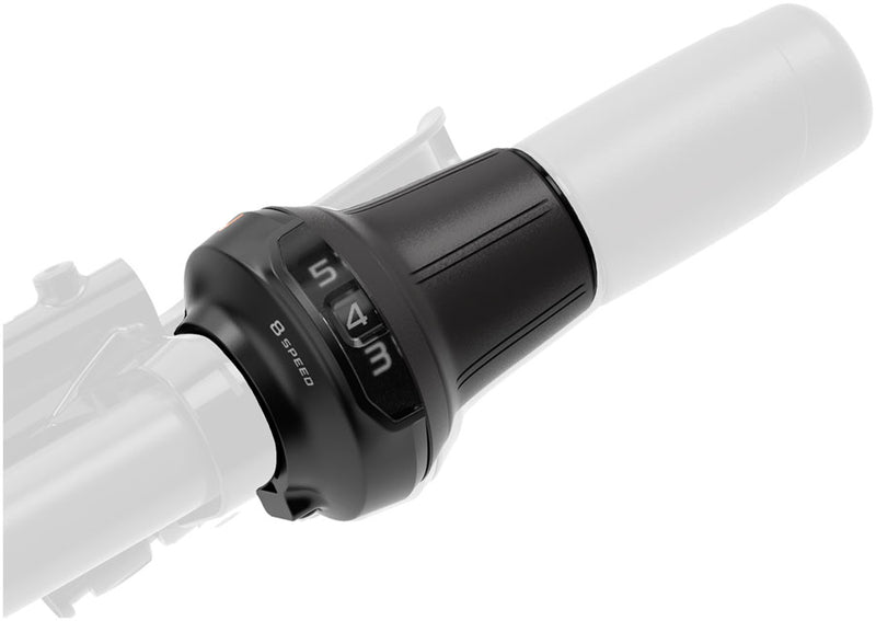 Load image into Gallery viewer, Shimano Nexus SL-C6001 8-Speed RevoShift Shifter - Optical Gear Display For use Nexus Inter-8 Internally Geared Hub BLK
