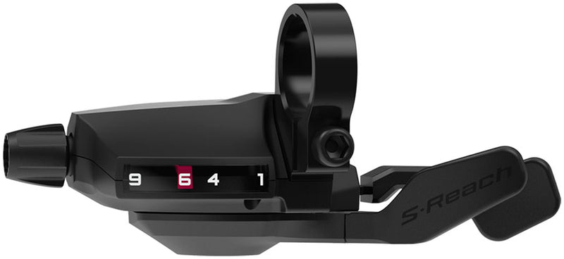 Load image into Gallery viewer, Shimano CUES SL-U4050-9R Short Reach Shifter - Right 9-Speed Rapidfire Plus Optical Gear Display BLK
