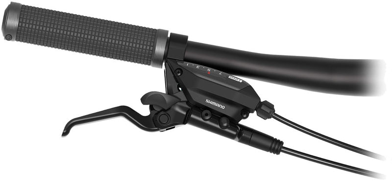 Load image into Gallery viewer, Shimano ST-EF515-7R EZ Fire Plus Shift/Brake Lever - Right 7-Speed Optical Gear Display For Hydraulic Disc Brake BLK
