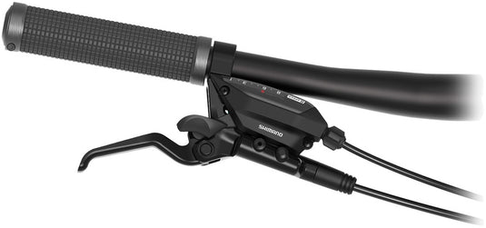 Shimano ST-EF515-8R EZ Fire Plus Shift/Brake Lever - Right 8-Speed Optical Gear Display For Hydraulic Disc Brake BLK