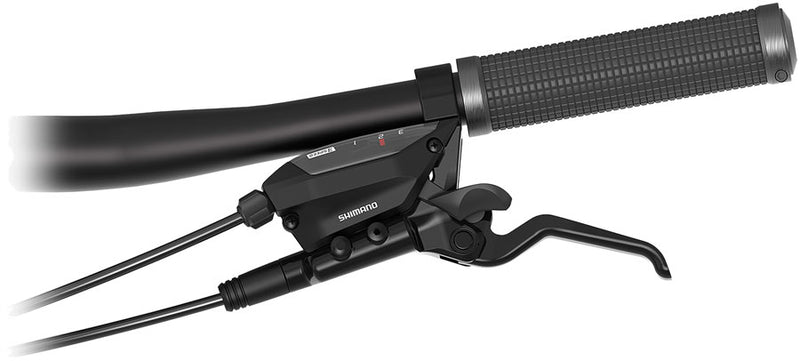 Load image into Gallery viewer, Shimano ST-EF515-L EZ Fire Plus Shift/Brake Lever - Left 3x Shift Optical Gear Display For Hydraulic Disc Brake BLK
