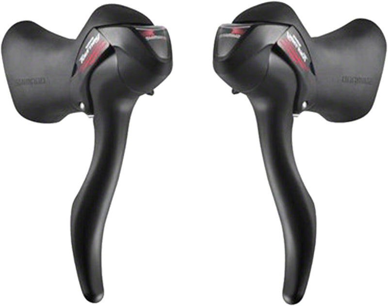 Load image into Gallery viewer, Shimano Tourney ST-A073 7-Speed Triple STI Lever Set
