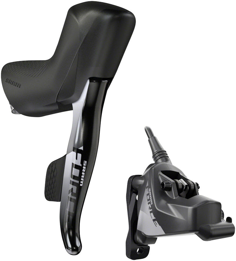 Load image into Gallery viewer, SRAM Force eTap AXS HRD Shift/Brake Lever Hydraulic Disc Caliper - Right/Rear Flat Mount 20mm Offset 1800mm Hose BLK D1
