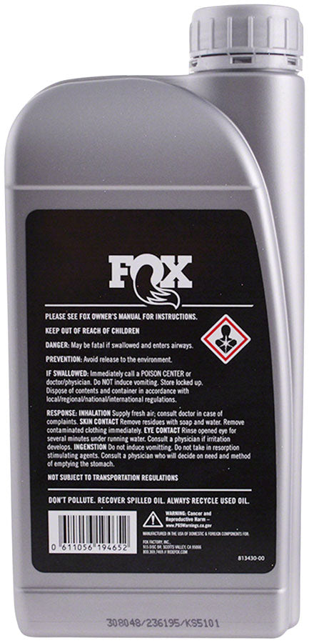 Load image into Gallery viewer, FOX 4wt Suspension Oil - 1 liter
