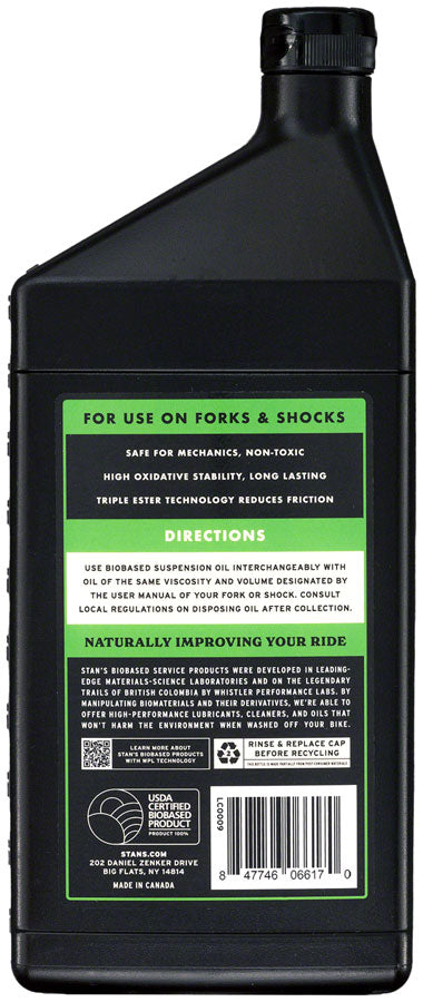 Load image into Gallery viewer, Stan's Biobased Suspension Oil - 5WT 1L
