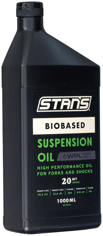 Load image into Gallery viewer, Stan's Biobased Suspension Oil - 20WT 1L
