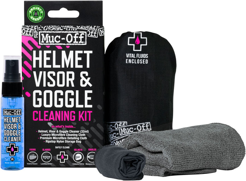Load image into Gallery viewer, Muc-Off Visor/Lens/ Goggle Cleaning Kit (Version 2)
