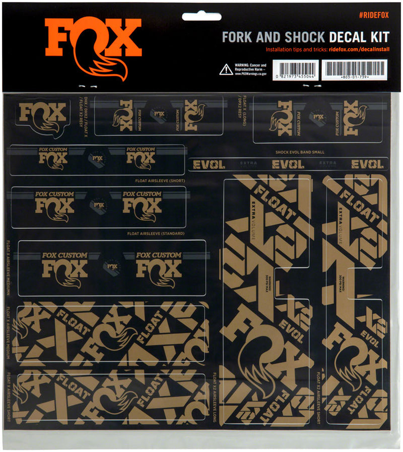 Load image into Gallery viewer, FOX Fork and Shock Decal Kit - Kash

