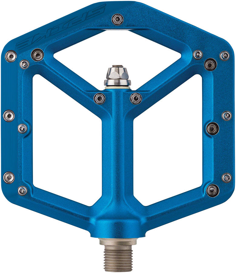 Load image into Gallery viewer, Spank Spike Pedals - Platform Aluminum 9/16" Blue
