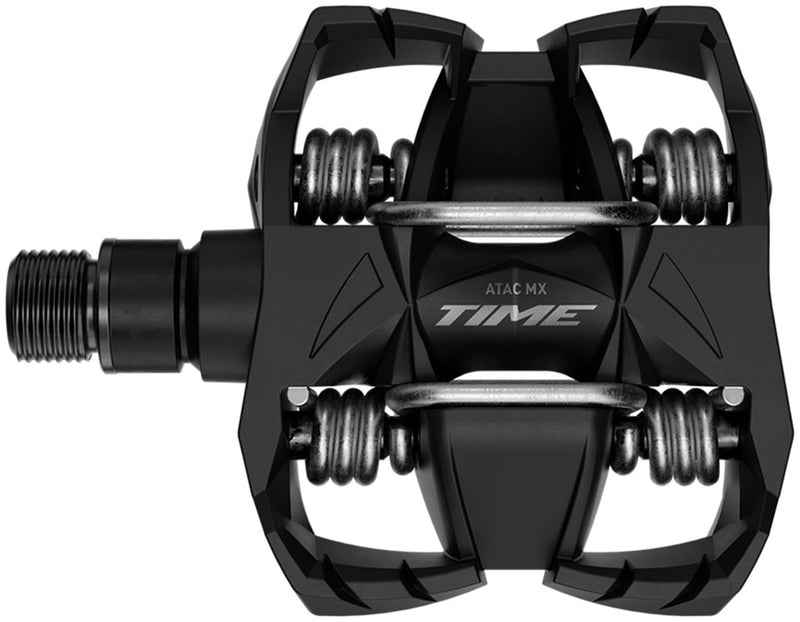 Load image into Gallery viewer, Time MX Pedals - Dual Sided Clipless with Platform Aluminum 9/16" Black C1
