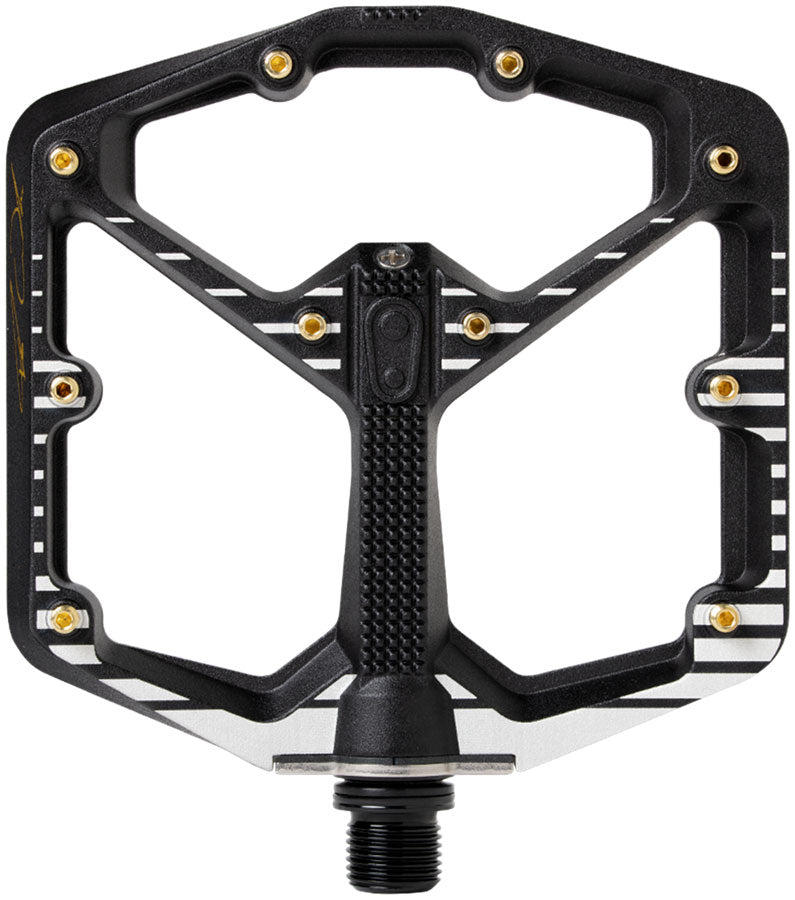 Load image into Gallery viewer, Crankbrothers Stamp 7 Fabio Wibmer Signature Edition Pedals - Platform Aluminum 9/16" BLK Large
