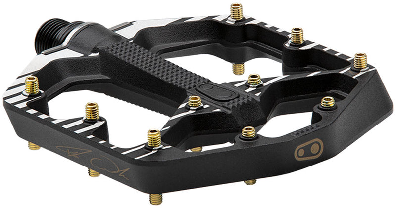 Load image into Gallery viewer, Crankbrothers Stamp 7 Fabio Wibmer Signature Edition Pedals - Platform Aluminum 9/16" BLK Small
