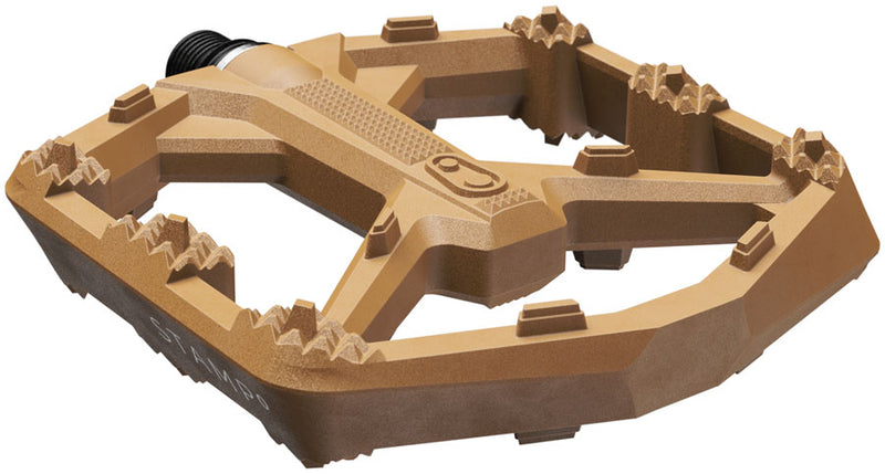 Load image into Gallery viewer, Crankbrothers Stamp 0 Pedals - Platform Composite 9/16" Brown Large
