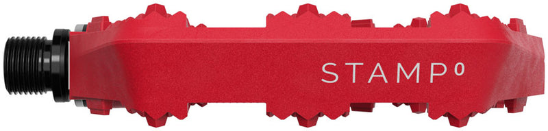Load image into Gallery viewer, Crankbrothers Stamp 0 Pedals - Platform Composite 9/16" Bright Red Large
