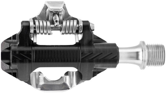 Wolf Tooth DEL Gravel Race Clipless Pedals - Single Sided Clipless Alloy 9/16" BLK Pair Shimano SPD