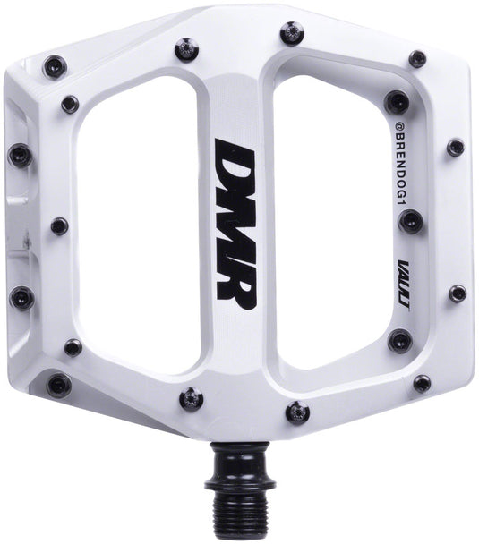 DMR Vault Pedals - Platform Aluminum 9/16" White Brendog Edition