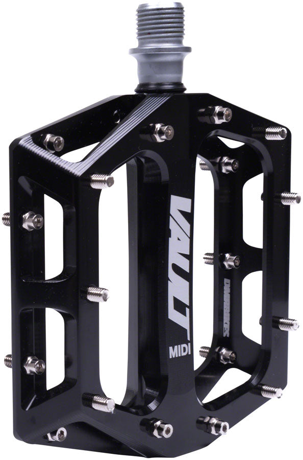 Load image into Gallery viewer, DMR Vault MIDI Pedals - Platform Aluminum 9/16" Gloss Black
