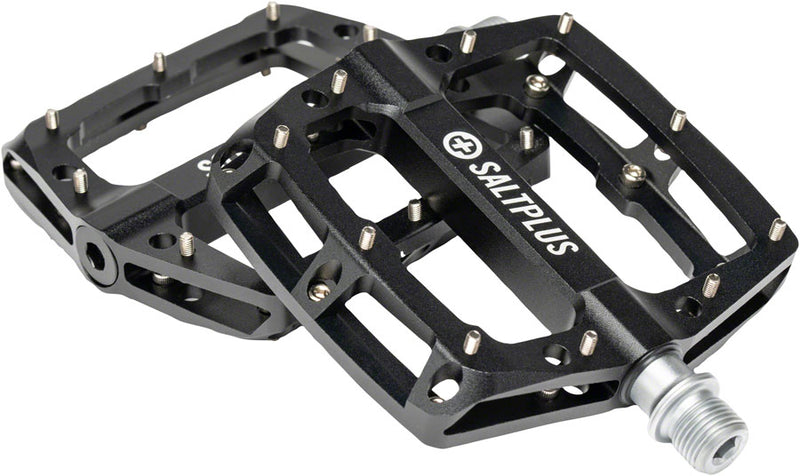 Load image into Gallery viewer, Salt Plus HQ Alloy Pedal - Platform Alloy 9/16" Black
