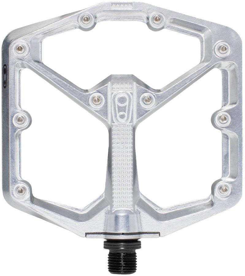 Load image into Gallery viewer, Crankbrothers Stamp 7 Pedals - Platform Aluminum 9/16" High Polish Silver Large
