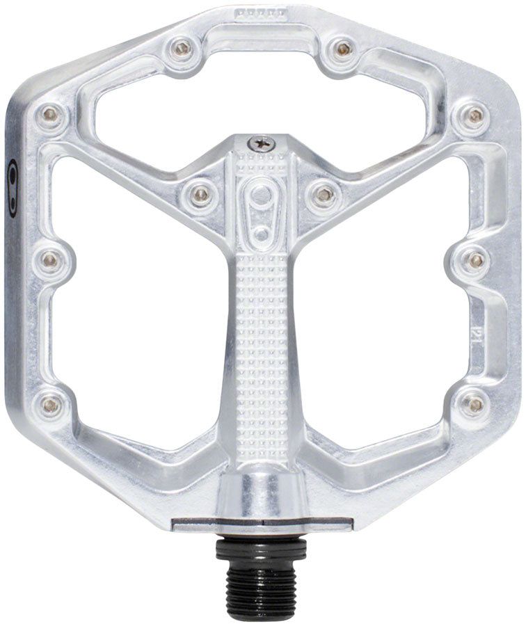 Load image into Gallery viewer, Crankbrothers Stamp 7 Pedals - Platform Aluminum 9/16" High Polish Silver Small
