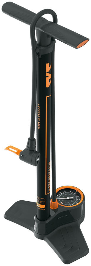 Load image into Gallery viewer, SKS Airkompressor 10.0 MV Valve Floor Pump - 144 PSI 900mm Hose 80mm Gauge
