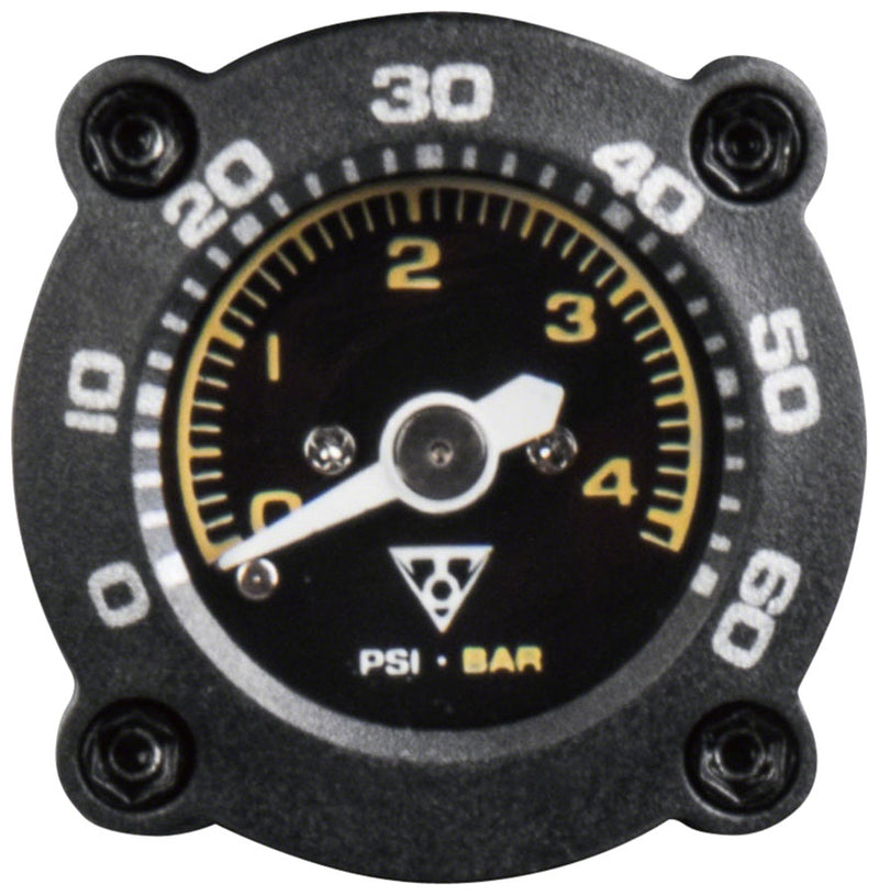 Load image into Gallery viewer, Topeak Mountain DA G Mini Pump 60psi With Gauge Black
