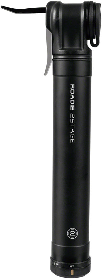 Load image into Gallery viewer, Topeak Roadie Mini Pump - 2Stage 160psi Black
