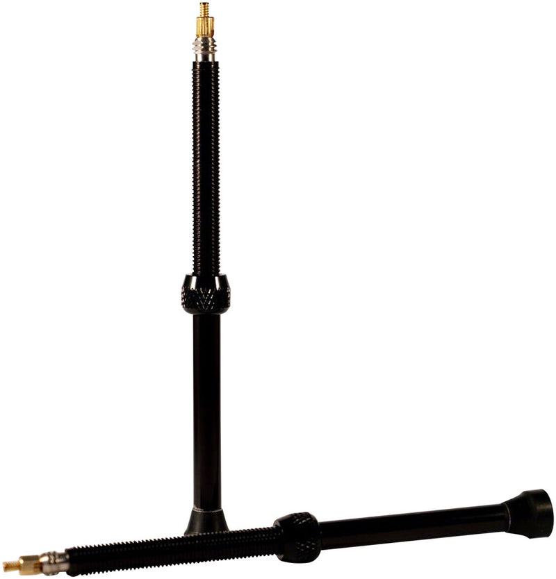 Load image into Gallery viewer, Stan's Alloy Valve Stems - 100mm Pair Black
