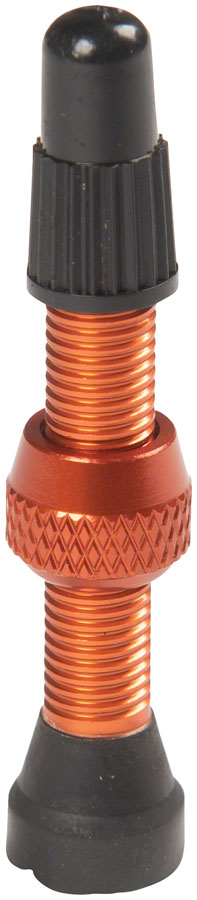 Load image into Gallery viewer, Stan's Alloy Valve Stems - 35mm Pair Orange
