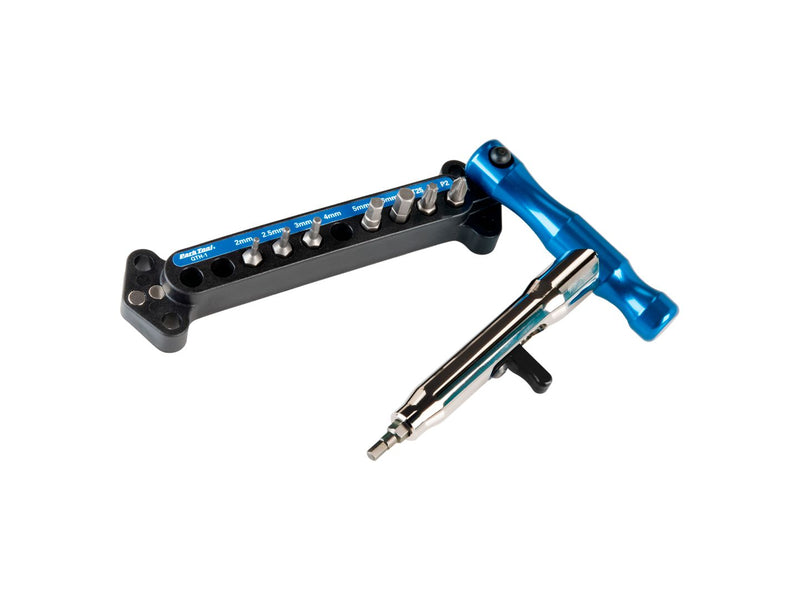 Load image into Gallery viewer, Park Tool QTH-1  Quick Change Bit Driver Set 8 bits
