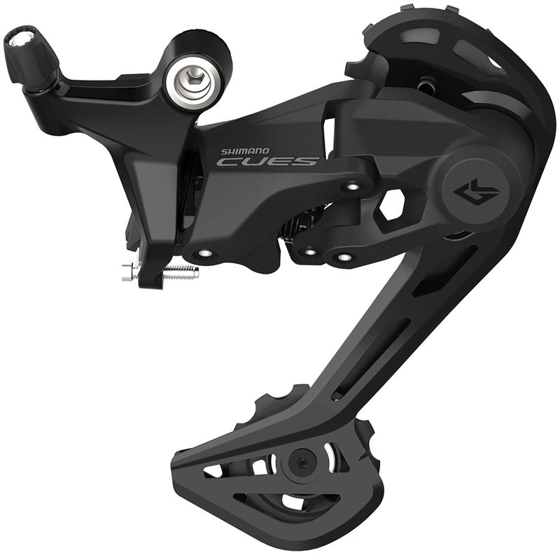 Load image into Gallery viewer, Shimano CUES RD-U4020-SGS Rear Derailleur - 9-Speed Shadow Design Direct Attach Medium Cage BLK
