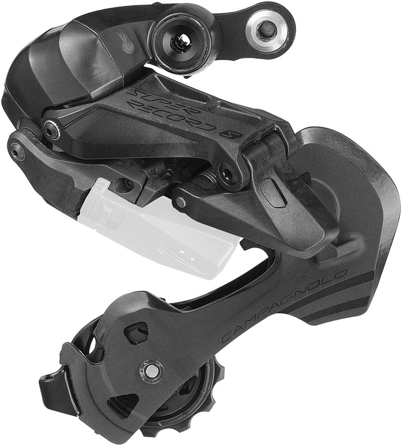 Load image into Gallery viewer, Campagnolo Super Record S Wireless Rear Derailleur - 12-Speed Short Cage Battery Sold Separate BLK
