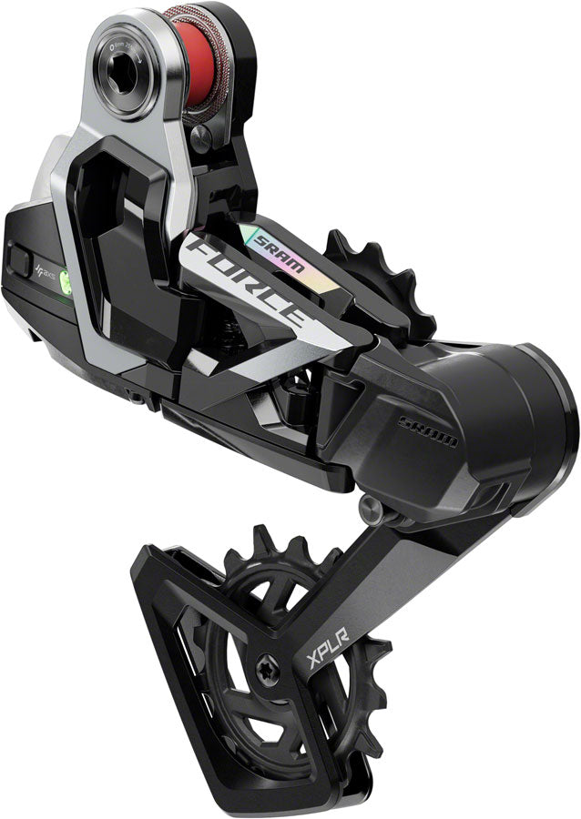 Load image into Gallery viewer, SRAM Force XPLR AXS Rear Derailleur - For Force XPLR 1x 13-Speed 46t Max UDH Hangerless Battery Not Included BLK/Silver E1
