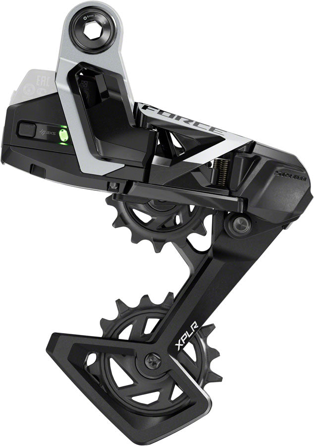 Load image into Gallery viewer, SRAM Force XPLR AXS Rear Derailleur - For Force XPLR 1x 13-Speed 46t Max UDH Hangerless Battery Not Included BLK/Silver E1
