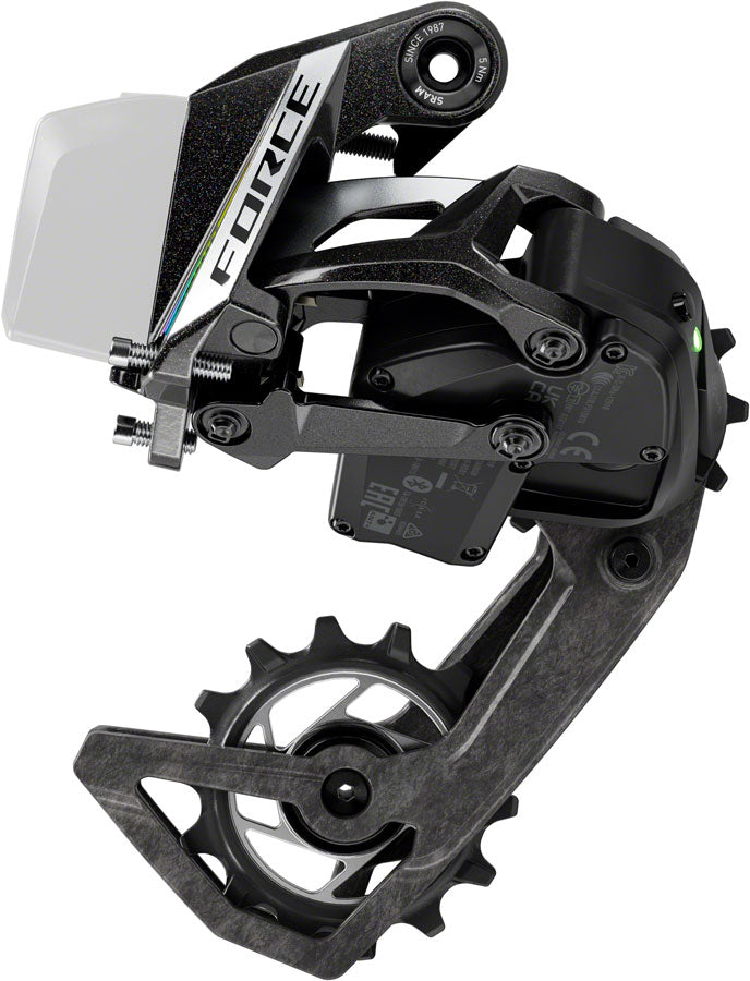 Load image into Gallery viewer, SRAM Force AXS Rear Derailleur - 12-Speed 36t Max Battery Not Included Carbon Cage BLK E1
