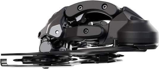 Shimano Deore RD-M6260-12 Di2 Rear Derailleur - 12-Speed Long Cage Shadow ES Wired Power For E-Bike Only BLK/Gray