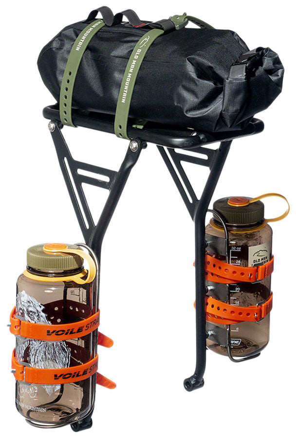 Load image into Gallery viewer, Old Man Mountain Elkhorn Front/Rear Rack Tall Black
