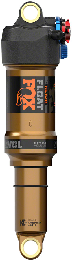 Load image into Gallery viewer, FOX Float Factory Rear Shock - Metric 210 x 50 mm EVOL LV 2-Position Adj 0.4 Spacer BLK/Kashima Coat
