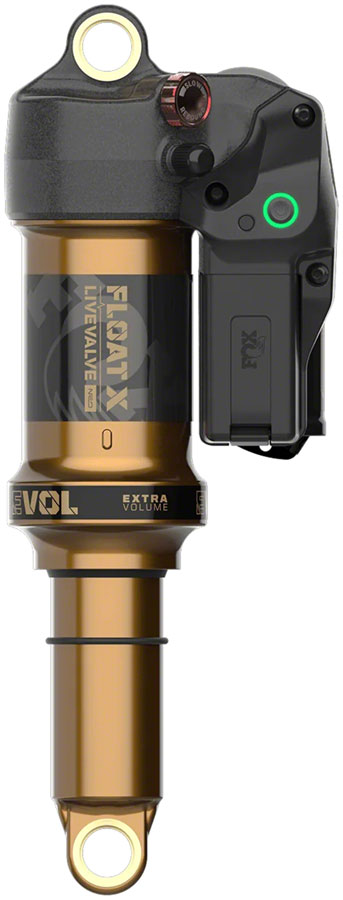 Load image into Gallery viewer, FOX FLOAT X Live Valve Neo Factory Rear Shock - Metric 210 x 55 mm 0.4 Spacer Live Valve EVOL LV Kashima Coat

