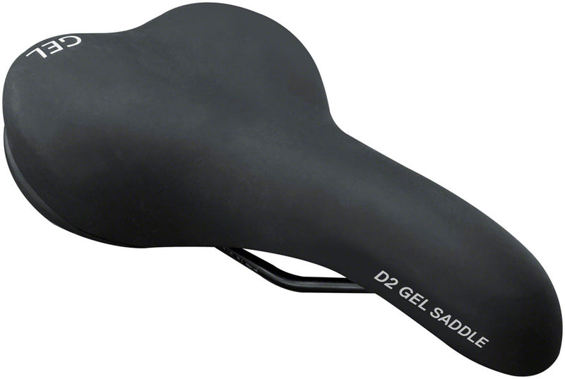 Load image into Gallery viewer, Delta D2 Comfort Gel Saddle - Steel Black
