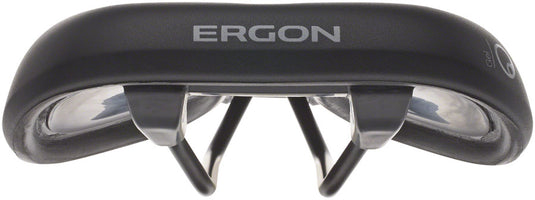 Ergon ST Gel Saddle - Chromoly Men's Small/Medium Black